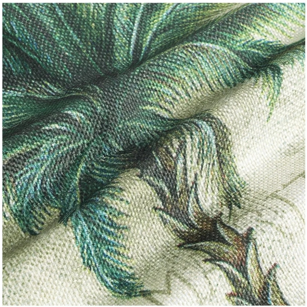 Set of 4 Tropical Palm Tree Throw Pillow Covers 20×20 - Picture 2 of 3